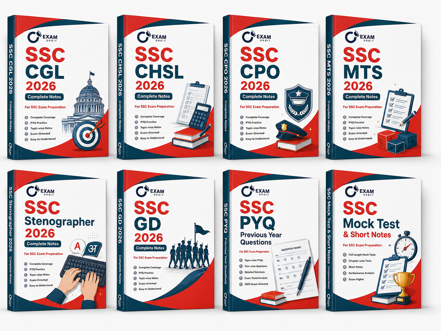 SSC Exam Complete Study Material 2026